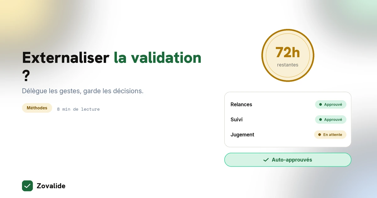 Externaliser la validation de contenu : bonne idée ou fausse bonne idée ?