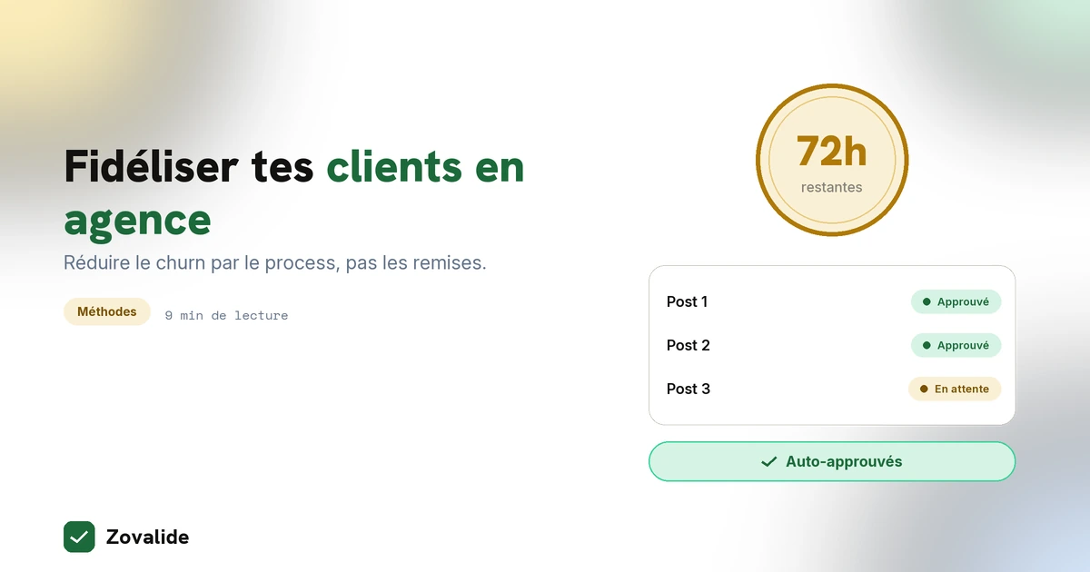 Comment fidéliser ses clients en agence social media : réduire le churn pour de vrai
